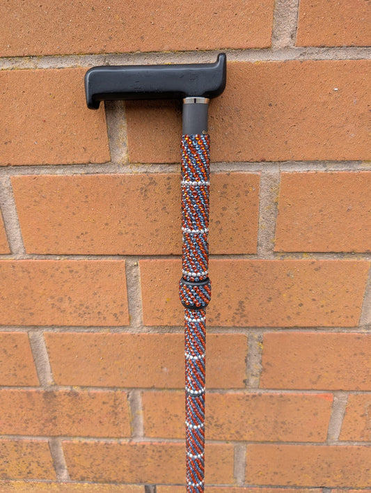 Betsy blue and orange