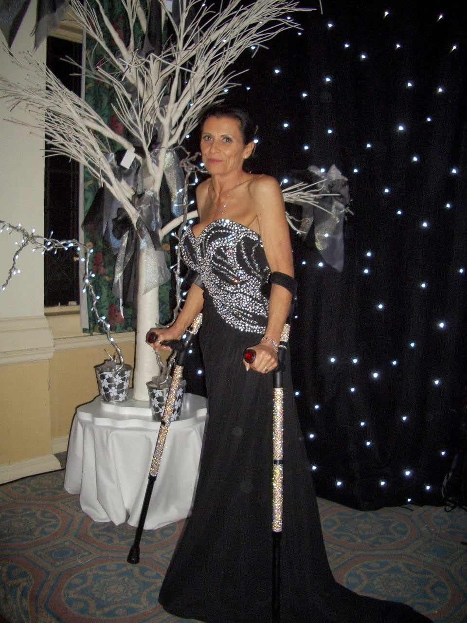 Diamonds Are A Girl’s Best Friend Crutch