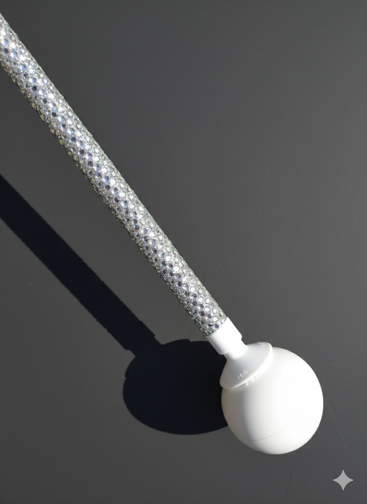 Diamanté Encrusted ‘White’ Cane