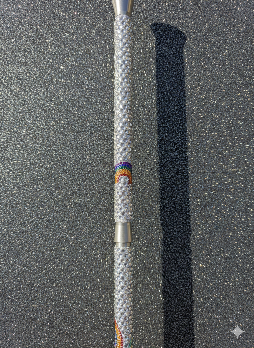 Hippy Chick Visual Aid Cane