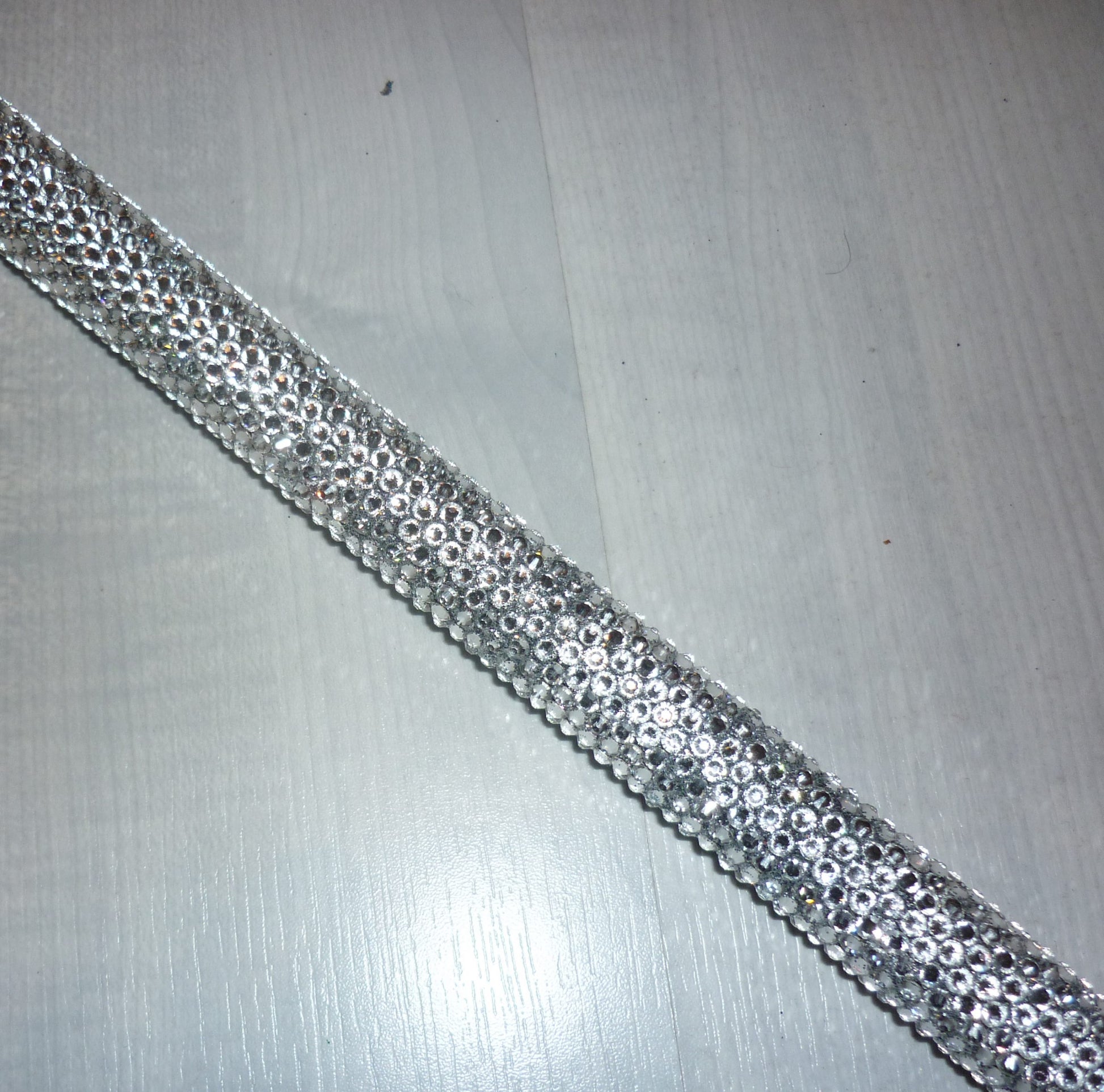 A close up of the Crystals from Austria used on the Sparkle cane